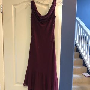 New burgundy dress